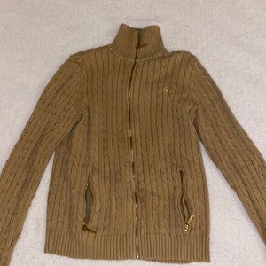 Ralph Lauren tan sweater size medium